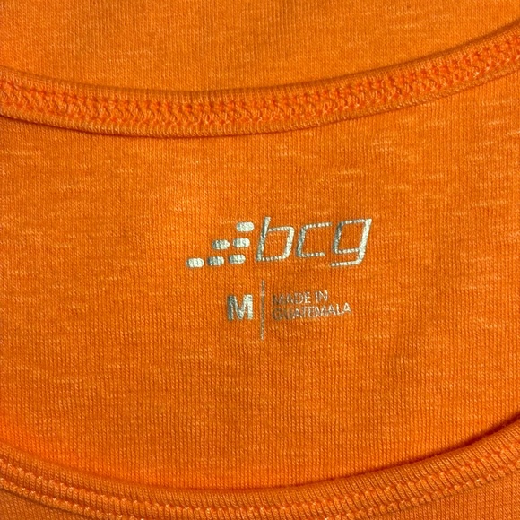 bcg Peachy/Orange/Pumpkin ? colored Tank Top gym workout or layered fall look - Picture 4 of 6